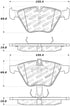 StopTech Street Touring 11-12 BMW Z4 (E86) Front Brake Pads