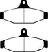 EBC 85-88 Chevrolet Camaro (3rd Gen) 2.8 (Performance Package) Greenstuff Rear Brake Pads