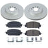 Power Stop 17-19 Honda Clarity Front Z17 Evolution Geomet Coated Brake Kit