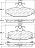 StopTech Street Select Brake Pads - Front