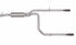 Gibson 00-05 Chevrolet Astro Base 4.3L 2.5in Cat-Back Dual Split Exhaust - Stainless