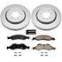 Power Stop 07-09 Ford Expedition Front Z17 Evolution Geomet Coated Brake Kit
