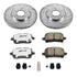 Power Stop 06-09 Pontiac Solstice Front Z26 Street Warrior Brake Kit