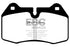 EBC 94-99 BMW M5 3.8 (E34) Bluestuff Front Brake Pads