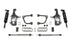 Fabtech 07-15 Toyota Tundra 2WD/4WD 4in UCA Kit w/Uniballs & Dlss Shocks