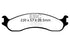 EBC 98-03 Dodge B250 B2500 Cargo 2500 Van 3/4 Ton Greenstuff Front Brake Pads