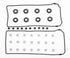 Cometic 96-98 Ford 4.6L DOHC Valve Cover Gasket Set