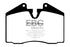 EBC 89-95 Ferrari 348 3.4 Redstuff Front/Rear Brake Pads (Axle Set Only)