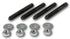 Moroso Bullet Nose Carburetor Stud Kit For 1/2in Flange Base w/1in Spacer