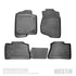 Westin 15-20 Ford Edge Profile Floor Liners Front and 2nd Row - Black