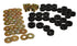 Energy Suspension Rr Spring Frame Shackle Kit - Black