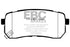 EBC 07-12 Hyundai Veracruz 3.8 Greenstuff Rear Brake Pads