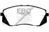 EBC 15+ Hyundai Sonata 1.6 Turbo (Elec Park Brake) Ultimax2 Front Brake Pads