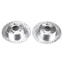 Power Stop 90-93 Mercedes-Benz 300SL Rear Evolution Drilled & Slotted Rotors - Pair