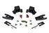 Belltech SHACKLE AND HANGER KIT 75-91 GM C30 CrewCab/Dually 4inch