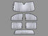 WeatherTech 2014+ Chevrolet Silverado 1500 Crew Cab TechShade Full Vehicle Kit