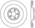 StopTech Drilled Sport Brake Rotor