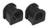 Prothane 79-04 Ford Mustang Front Sway Bar Bushings - 1 1/8in - Black