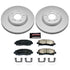 Power Stop 12-14 Honda Ridgeline Front Z17 Evolution Geomet Coated Brake Kit