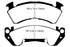 EBC 92-96 Chevrolet Caprice 4.3 Police Ultimax2 Front Brake Pads