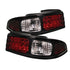 Spyder Nissan 240SX 95-98 LED Tail Lights Black ALT-YD-N240SX95-LED-BK