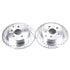 Power Stop 10-12 Lexus HS250h Rear Evolution Drilled & Slotted Rotors - Pair