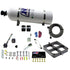 Nitrous Express Single Entry Crossbar 8500 Based Throttle Body Nitrous Kit w/15lb Bottle