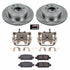 Power Stop 11-19 Nissan Leaf Rear Autospecialty Brake Kit w/Calipers