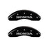 MGP 4 Caliper Covers Engraved Front Honda Engraved Rear CR-V Black finish silver ch