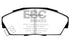EBC 92-94 Acura Integra 1.7 Vtec Greenstuff Front Brake Pads