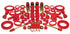 Prothane 83-84 Ford Mustang Total Kit - Red