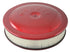 Moroso Racing Air Cleaner - 14in x 3in Filter - Aluminum - Red Powder Coat