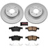 Power Stop 08-10 Mazda 5 Rear Z17 Evolution Geomet Coated Brake Kit
