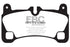 EBC 08 Porsche Cayenne 4.8 Turbo Extra Duty Rear Brake Pads