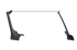 Road Armor 18-20 Jeep Wrangler JL Stealth A-Pillar Light Mounts 51.5in - Tex Blk