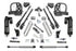 Fabtech 11-13 Ford F450/550 4WD 10 Lug 6in 4Link Sys w/Dlss 4.0 C/O& Rr Dlss
