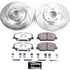 Power Stop 13-15 Hyundai Veloster Front Z26 Street Warrior Brake Kit