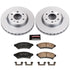 Power Stop 06-07 Buick Terraza Front Z17 Evolution Geomet Coated Brake Kit