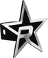 RBP Black Star Hitch Cover - Brushed 5in. Star (For 2in. Hitch Receivers Only)