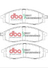 DBA 00-04 Nissan Xterra SP500 Front Brake Pads