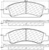 StopTech 08-20 Cadillac Escalade Front Truck & SUV Brake Pad