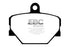 EBC 08+ Smart Fortwo 1.0 Ultimax2 Front Brake Pads