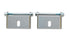 Vibrant Replacement EASY MOUNT IC Bracket assembyl w/ IC #12815 incl 2 brackets and hardware