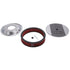 Edelbrock Air Cleaner Elite II 14In Diameter w/ 3In Element Standard Height Polished