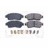 Power Stop 93-97 Geo Prizm Front Z17 Evolution Ceramic Brake Pads w/Hardware
