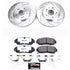 Power Stop 12-15 Honda Crosstour Front Z26 Street Warrior Brake Kit