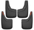 Husky Liners 14-17 Chevy Silverado 1500 / 15-16 Silverado 2500 HD Front and Rear Mud Guards - Black