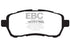 EBC 2010-2016 Mazda 2 1.5L Ultimax2 Front Brake Pads