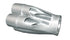 Vibrant 4-1 SS Merge Collectors (2-1/8in Inlet Slipover ID 3-1/2in Merge Outlet OD) Single Unit