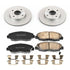 Power Stop 98-99 Acura CL Front Z17 Evolution Geomet Coated Brake Kit